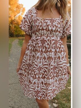 Polagram Lace Dress NWT - L